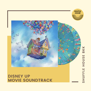 (จัดส่งฟรี) Disney UP Movie Sountrack Vinyl แผ่นสีฟ้า แผ่นเสียง/แผ่นไวนิล/แผ่นใหม่ซีล