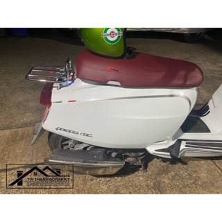 ตระแกรงท้าย New lambretta ทรงสปอร์ตสแตนเลสแท้100%