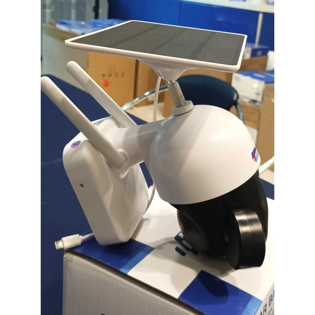 สเปคใหม่ 3ล้าน[WIFI SOLAR]กล้องวงจรปิด Watashi WIOT1038F-SOLAR คมชัด 3 ล้าน โซล่าเซลล์ แบบ WIFI W.1Y