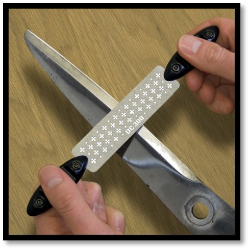 M-Power 4"X1” TWIN HANDLE FILE ตะไบเพชรสำหรับลับ กรรไกรตัดหญ้า ใบมีดเครื่องตัดหญ้า(มีให้เลือก 2 รหัส