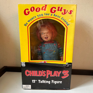 มือ 2 งานเก่าหายาก Child’s Play 3 12” Talking Chucky Figure Neca Cult Classics Doll 2006