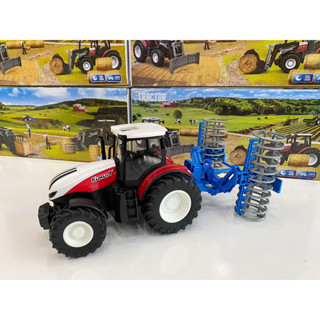 รถบังคับ รถไถ่นาบังคับ รถเกี่ยว รถแทรกเตอร์ฟาร์ม TRACTOR FARM MACHINE 1/24 Scale RC รถบรรทุกฟาร์มรุ่น 6636