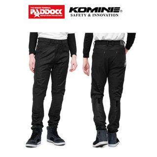 KOMINE กางเกงการ์ด รุ่น PK-7103 Stretchable textile mesh jeans