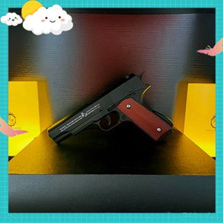 ปืนของเล่น ปืนพก ปืนเนิร์ฟ ปืนของเล่นเด็ก m1911 ดีดกระสุนออกโดยอัตโนมัติ ปืนพกของเล่น เลียนแบบสู