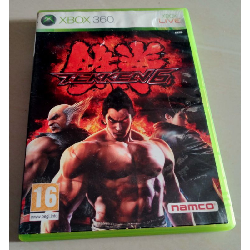 แผ่นแท้ Xbox 360 Tekken 6