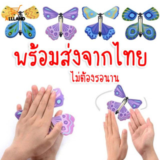 ผีเสื้อบินได้ ผีเสื้อใส่ในกล่องของขวัญเพื่อเซอร์ไพรส์ ของเล่…