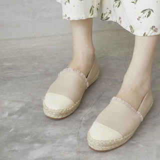 Minx chloe extra soft รองเท้าพื้นสาน espradrilles หุ้มส้น พื้นสาน minxshoes