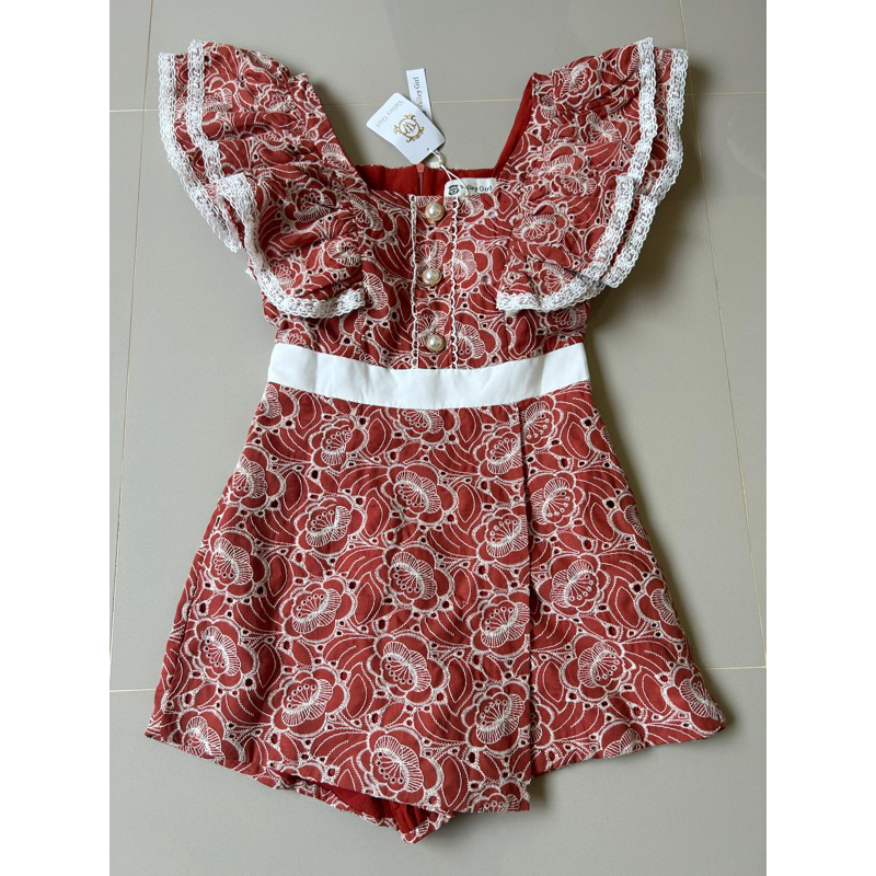 จั๊มสูทขาสั้น งานป้าย ValleyGirl