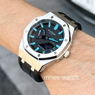 G-Shock GA-2100 Custom Tiffany Blue Dial Luxury Case AP Style