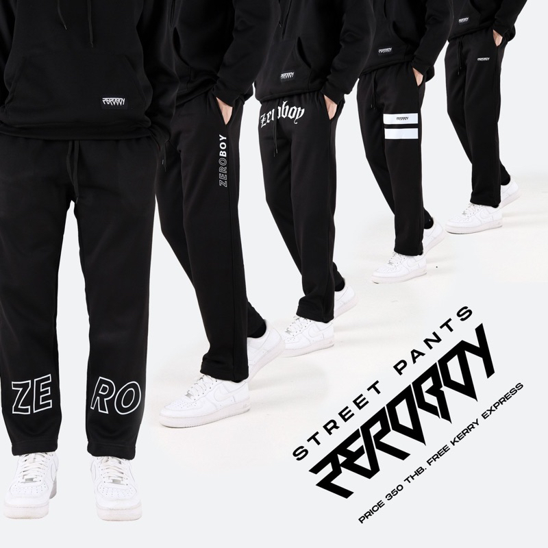 ZEROBOY - “กางเกงขายาว Zeroboy ผ้าสำลี”