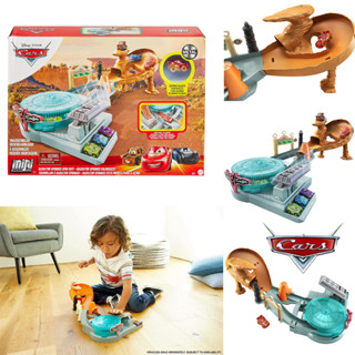 พร้อมส่ง นำเข้า🇺🇸 สนามเเข่ง Disney Pixar Cars Mini Racers Radiator Springs Spin Out Playset ราคา 1,590.- บาท