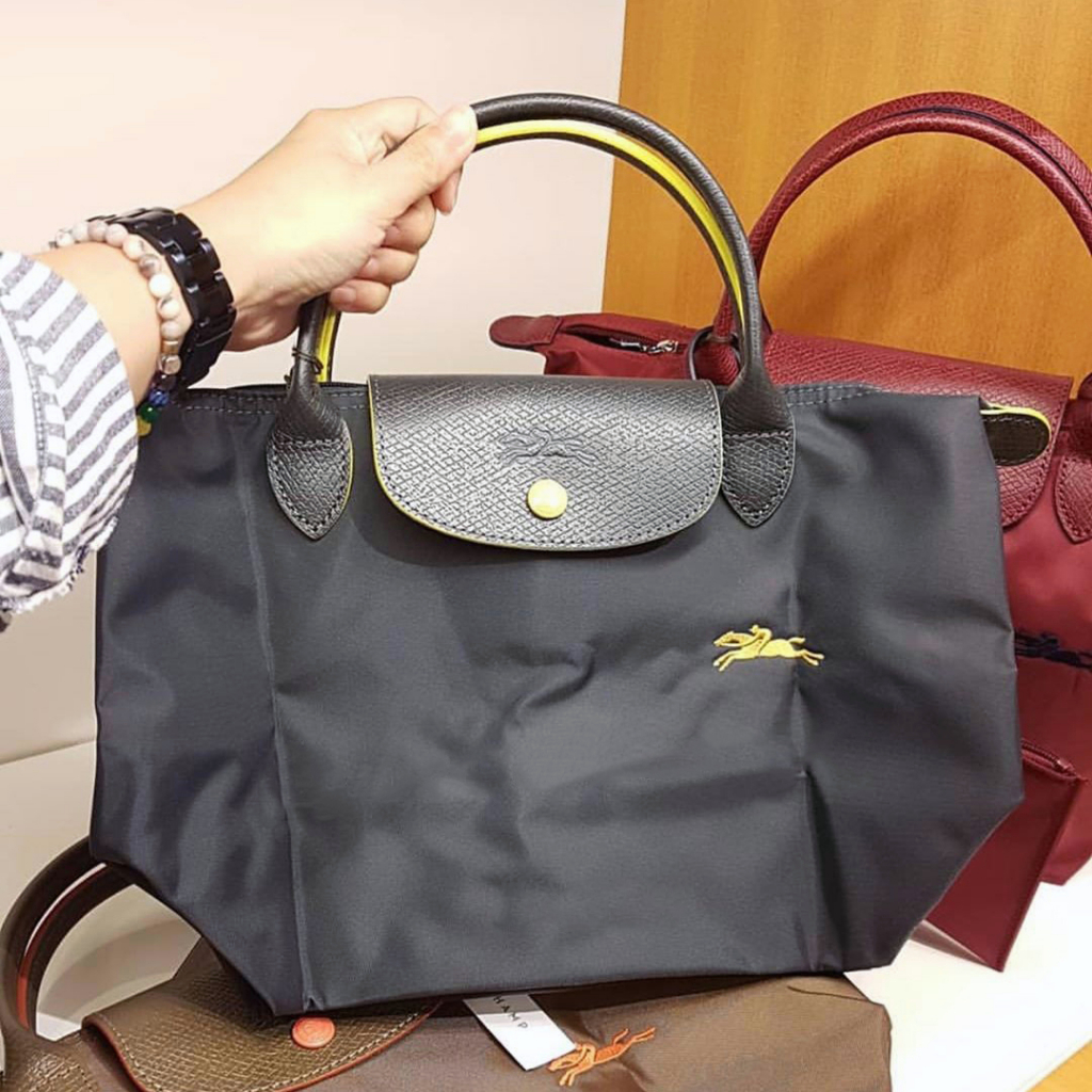 กระเป๋า Longchamp แท้ neo Le Pliage tote bag ขนาด S หูสั้น กระเป๋าช้อปปิ้ง พับเก็บได้