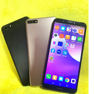 Huawei  Y7pro  (2018)มือสอง🌺แรม 3 รอม 16 🌺ฟรีชุดชาร์จ