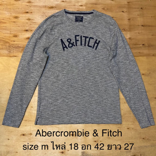 เสื้อแขนยาว เสื้อหนาว Abercrombie อก 42