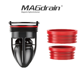 ชุดอะไหล่ Floordrain สำหรับ MAGdrain ขนาด 4.2 ซม. ครบชุด(จุกยางสีแดง ไซส์ S+M+Drain+ตะแกรงเหล็ก)