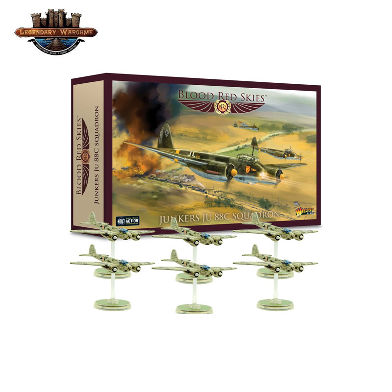 [พร้อมส่ง]warlord game-Junkers Ju 88C Squadron