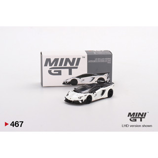 Mini GT No. 467-L LB-Silhouette WORKS Lamborghini Aventador GT EVO Presentation