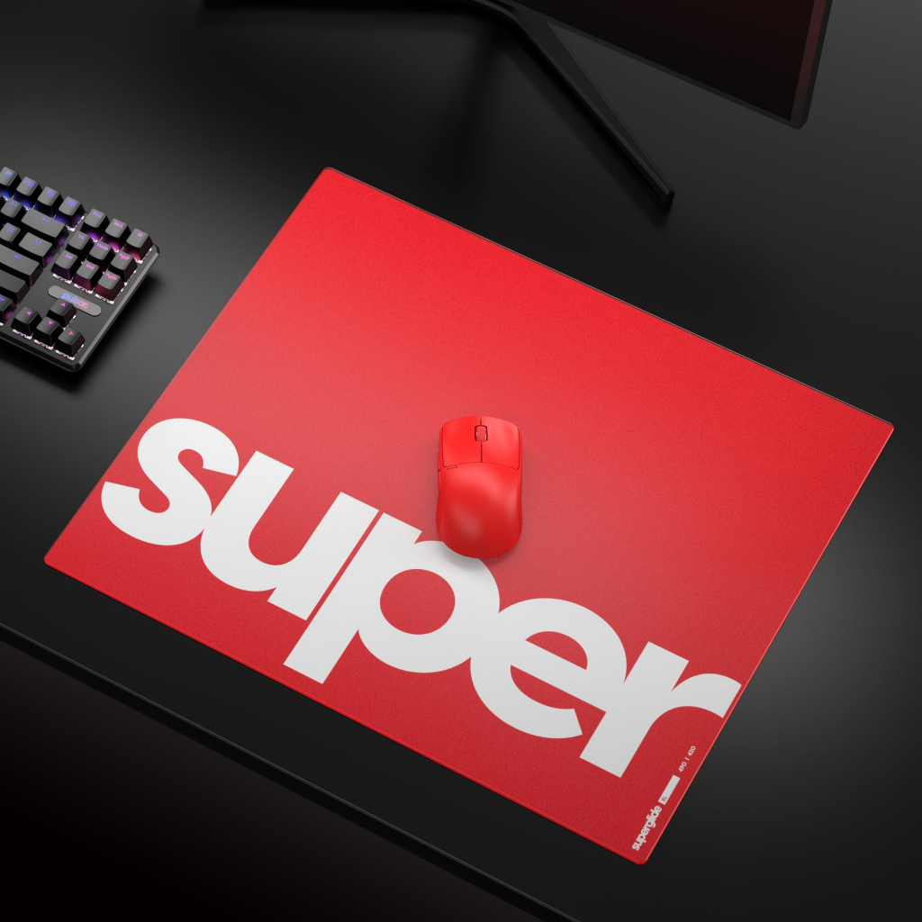 แผ่นรองเมาส์ Pulsar Superglide Glass Mousepad - pulsargaming - ThaiPick