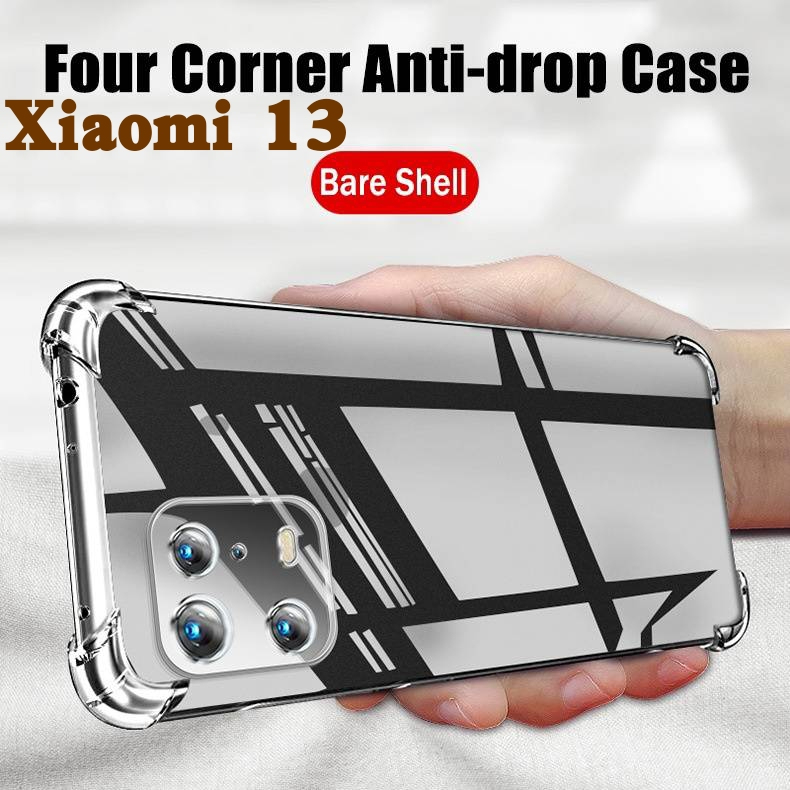 Mi13 Ultra/Mi13 Lite 5G/Xiaomi Civi 2เคสTPUใสกันกระแทกแบบคลุมกล้องXiaomi 13/Xiaomi 13Pro/Mi13/Mi 13P