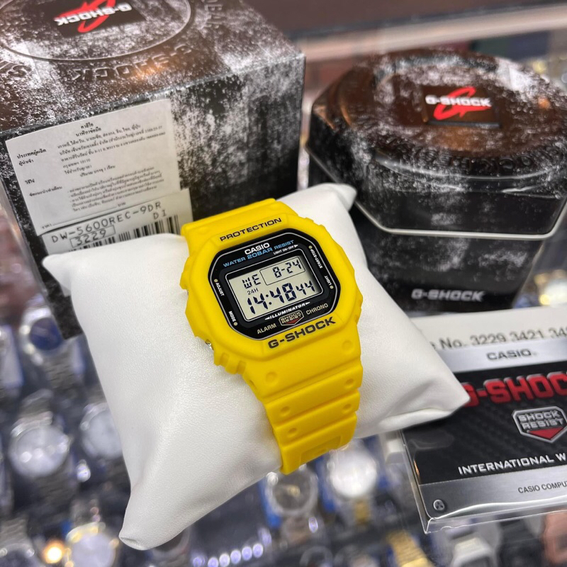 [ผ่อนเดือนละ 339]🎁CASIO G-SHOCK DW-5600REC-9 ของแท้ 100% พร้อมส่ง ประกัน 1 ปี