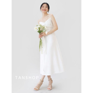 TANSSHOP - WHITE DAY LILY DRESS #D1560