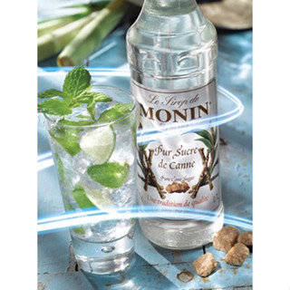 (HomeKoffee) MONIN Pure Cane Sugar Syrup โมนิน ไซรัปน้ำตาลทรายบริสุทธิ์ บรรจุขวด 700 ml น้ำเชื่อม MONIN กลิ่น “Pure Cane