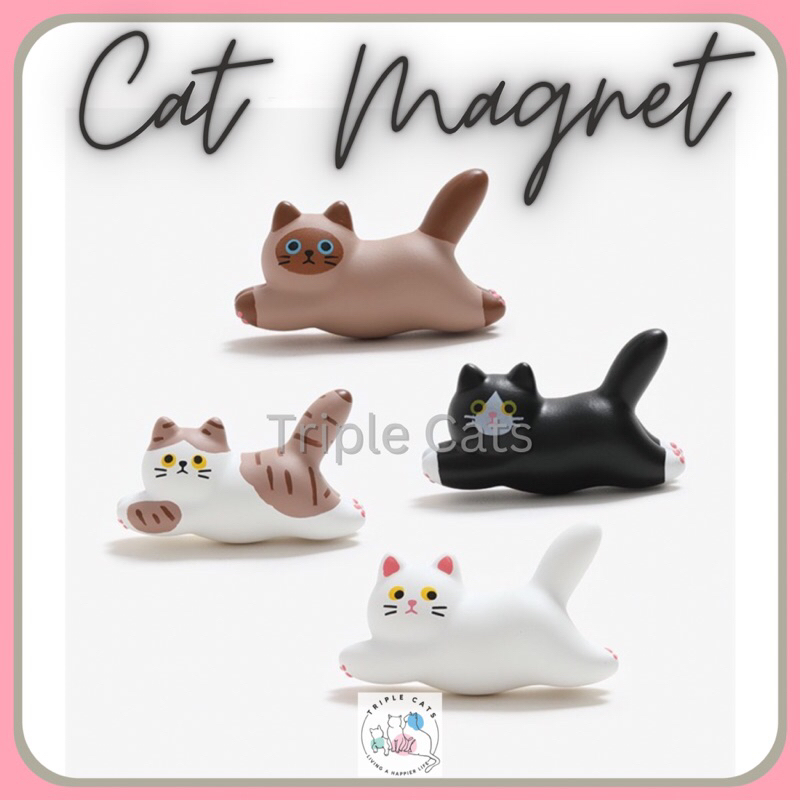 แม่เหล็กแมวกระโดด แม่เหล็กแมว แม่เหล็กติดตู้เย็น Cat Magnet 3D แม่เหล็กเรซิ่น แม่เหล็กน่ารัก แม่เหล็กรูปแมว - รูปที่ 2