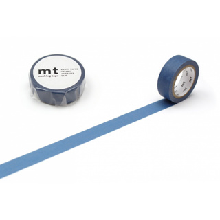 mt masking tape smoky blue (MT01P521) / เทปตกแต่งวาชิ สี smoky blue แบรนด์ mt masking tape ประเทศญี่ปุ่น