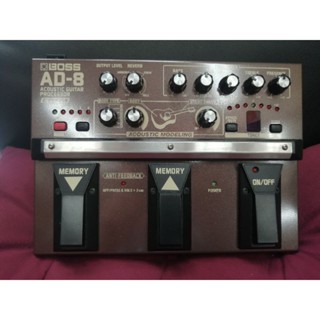 BOSS​ AD-8 ACOUSTIC GUITAR PROCESSOR