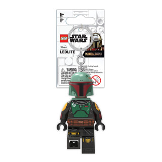 LEGO พวงกุญแจ ไฟฉาย เลโก้ มินิฟิกเกอร์ สตาร์วอร์ส Star Wars Boba Fett Key Light ลิขสิทธิ์แท้