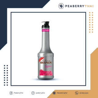 MONIN Raspberry Fruit Mix 1L ราสเบอร์รี่ฟรุ๊ตมิกซ์ 1 ลิตร