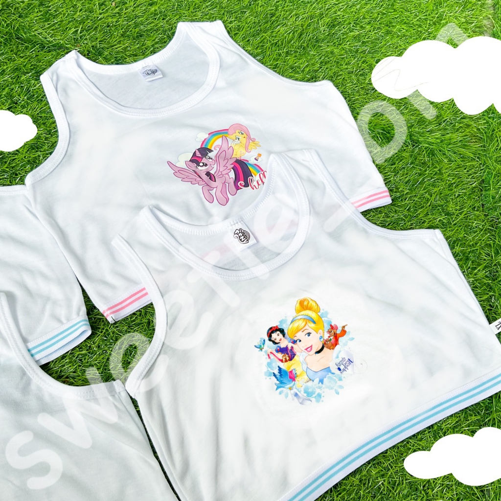 เสื้อ FIRST BRA เด็กผู้หญิง No.789 สกรีนลายการ์ตูน - รูปที่ 2