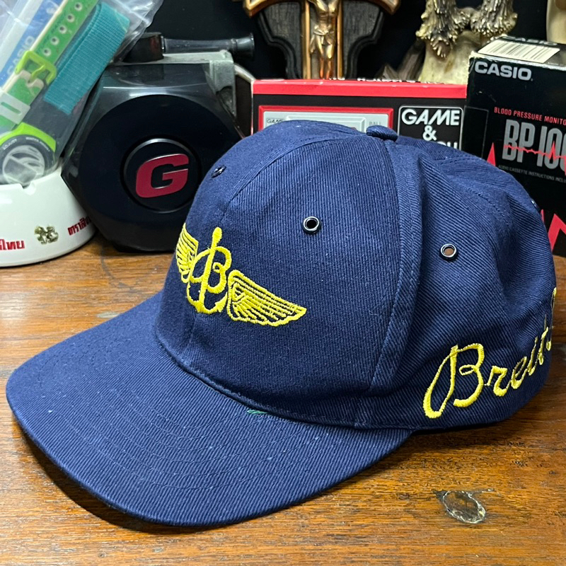 หมวก Breitling สีน้ำเงิน