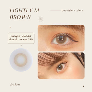 Lightly modern brown | คอนแทคเลนส์รายเดือน