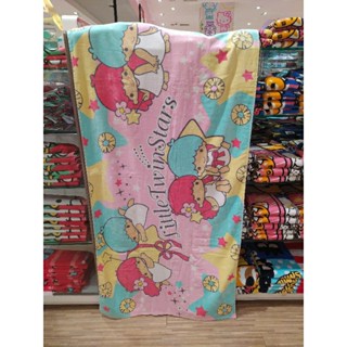 ผ้าเช็ดตัวขนหนูขนาด 30*60 sanrio แท้ 100%