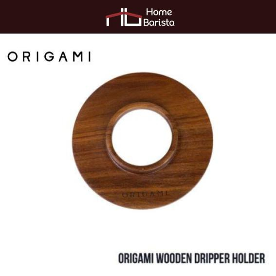 Home barista ORIGAMI – ฐานวางดริปเปอร์ (Wood) Dripper Holder