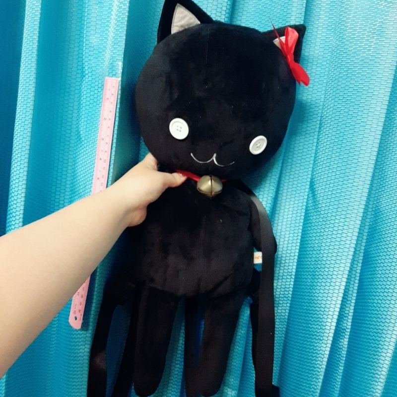 กระเป๋าเป้แมวดำจากเกมส์แร็คนาร็อค Ragnarok online มือสอง