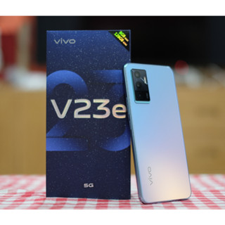 Vivo V23E (RAM8 ROM128) เครื่องโชว์ศูนย์ สภาพดี อุปกรณ์ครบยกกล่องไม่เคยแกะใช้งาน