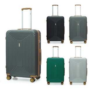 HQ LUGGAGE กระเป๋าเดินทาง ABS ระบบล็อค TSA 4 ล้อคู่ 360 ํ รุ่น 8884