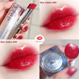 Beauty-Siam แท้ทั้งร้าน !! แบ่งขายลิปสติก DIOR ADDICT LIPSTICK สี 859 DIORINFINITY ขนาด 0.5 กรัม พร้อมแปรงทาลิป