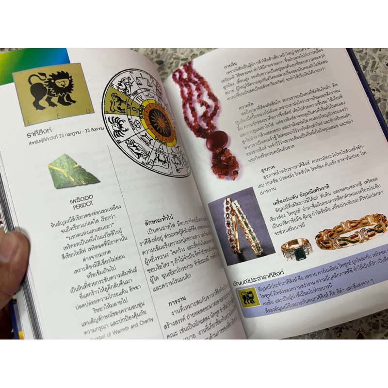 หนังสือ มหัศจรรย์แห่งอัญมณีและหินสี