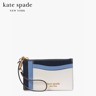 KATE SPADE NEW YORK MORGAN COLORBLOCKED CARD CASE WRISTLET K8966 กระเป๋าคล้องข้อมือ