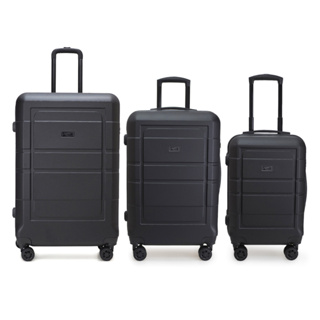 (3 ใบ)HQ LUGGAGE เซ็ตกระเป๋าเดินทาง ABS ระบบล็อค TSA ล้อคู่ 360 ํ รุ่น 8853