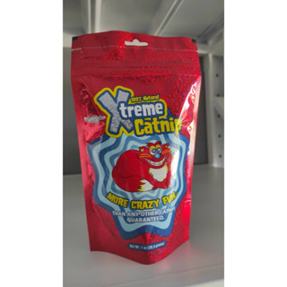 ขนาดใหญ่ 28.4กรัม Xtreme catnip แคทนิปผง​สำหรับให้แมวเล่นและผ่อนคลาย​ (ผลิตจากสหรัฐ​อเมริกา)​ กัญชาแมว