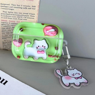 ✨ล่าสุด✨เคสแอร์พอด 2 1 pro2 Case for Airpods 3 pro น่ารัก เการป้องกันการตก ซิลิโคนนิ่ม Soft Case Airpod gen 3 2021