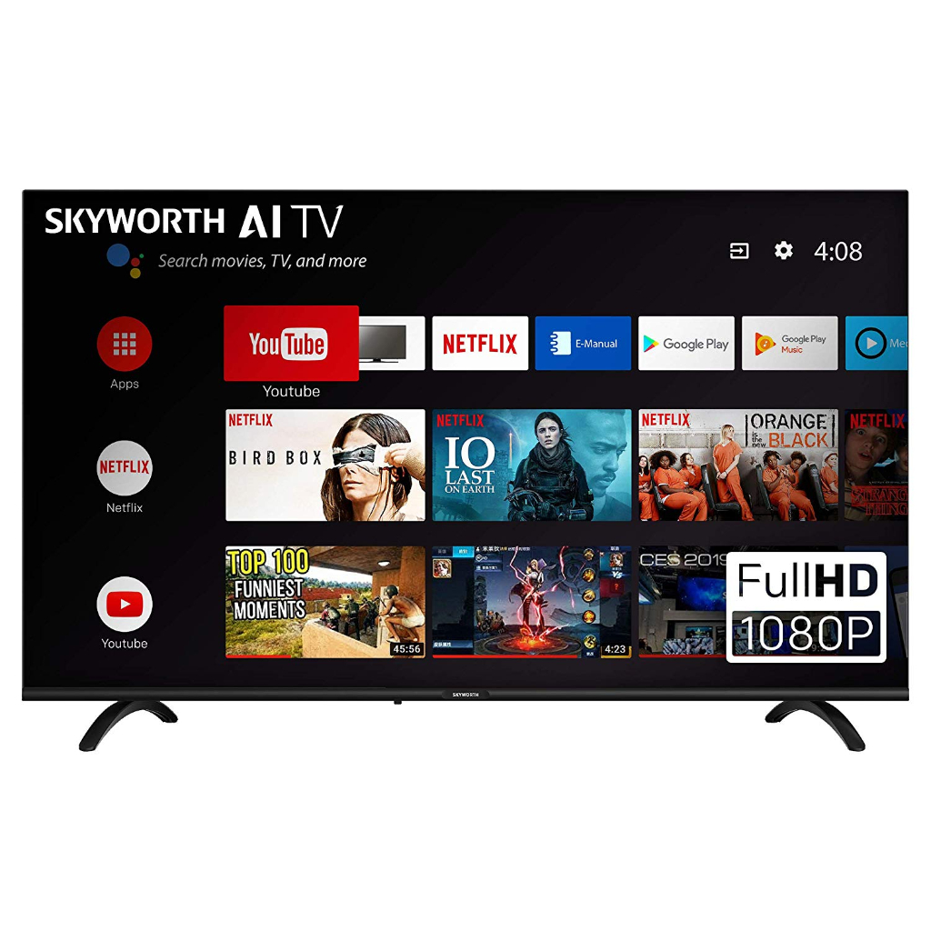 🔥ขายดีมาก🔥SMART TV SKYWORTH 42 นิ้ว AI TV Andriod 9