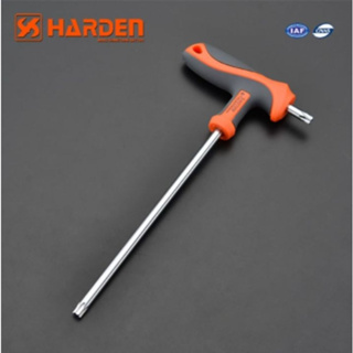 ประแจตัว T หัว TORX 6 เหลี่ยม HARDEN 540721 | 540722 | 540723 | 540724 7 คะแนน