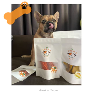 ฟักทองอบแห้งสุนัข ไม่มีเนื้อสัตว์ แพ้ไก่ทานได้ | Dried Pumpkin Dog Treat โฮมเมด | Treat or Taste