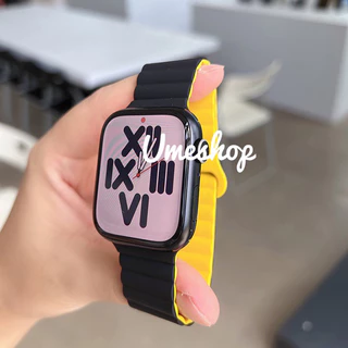 สายนาฬิกา smart watch11 10 9 8 ultra 7 6 5 4 3 2 SE สาย iwatch smart watch ขนาด 38/40/41/44/45/49/46มม เหล็กนิ่ม a-star