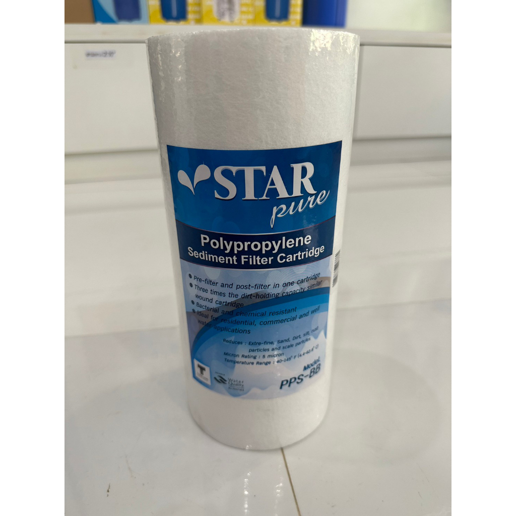 ไส้กรอง PP Bigblue 10 นิ้วและ 20 นิ้ว STARPURE